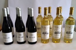 Six ABAD Dom Bueno Mencia 2023 red wine 6 x 750ml, six Bach Extusimo semi dulce wines 6 x 750ml.