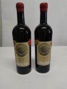 Two Holden Manz Merlot reserve 2021 red wine 2 x 750ml.