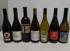 Seven assorted red/white wines to include Jacoba Six 2021 Chardonnay 750ml, Palacio Dos Tavoras 2020