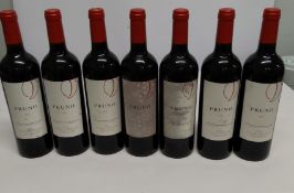 Seven Pruno 2022 Ribera Del Duero Cabernet Sauvignon - Merlot red wine 7 x 750ml (labels distressed)