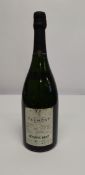 Telmont Champagne 2021 reserve brut 1.5L (label slightly distressed).