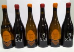 Three Miura Douro Curti Menta 2023 white wine 3 x 750ml, three PI NAO red wine 3 x 750ml.