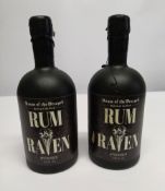 Two House Of The Decayed spiced Raven rum 2 x 700ml.