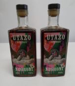 Two Utazo Negroni Cocktails 2 x 700ml.