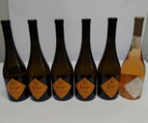 Five Lenga 2024 Gewurztraminer off dry white wine 5 x 750ml and a Lenga 2024 Pink wine 750ml.