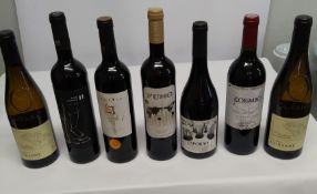 Seven assorted red/white wines to include two La Tradition 25th Anniversary Cairanne 2024 white wine