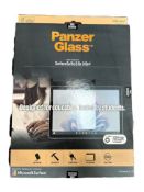 Fifty as new PanzerGlass Screen Protectors for Microsoft Surface Go and a quantity of iPad cases.