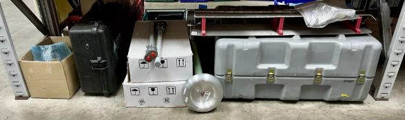 Assorted Electronic Test and Fiber Optic equipment.