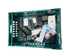 Assorted new & pre-owned small electronics and related items (All items sold as is).