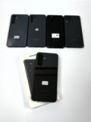 Assorted pre-owned Samsung smartphones (MDM locked. Sold as is, for parts only).