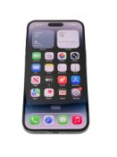 Pre-owned Apple iPhone 14 Pro Max (A2651) 128GB in Space Black (iCloud account unlocked) (Battery he