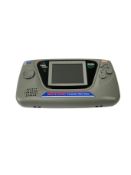 Pre-owned RetroSix Sega Game Gear console with case.