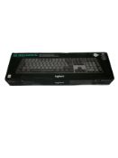 As new Logitech MX Mechanical Wireless Illuminated Performance Keyboard in Graphite, US Internationa