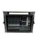 Pre-owned Behringer PMP580S EUROPower 10-Channel Powered Mixer in Flight Case (Case missing one leg.