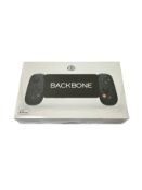 As new Backbone One Mobile Gaming Controller for iPhone (P/N: BB-02-B-R).
