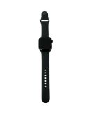 Pre-owned Apple Watch Series 10 (GPS, A2997) in Black Aluminium with M/L Black Silicone Band (iCloud