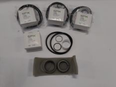 Four as new SPX 772580 L782468 shaft seal face kits 35mm carbon.