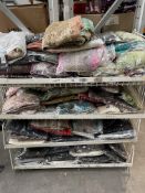 Assorted Asian style clothing.