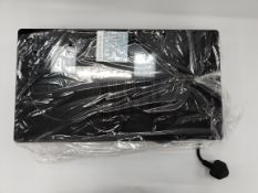 As new Matrix 2 Zone Induction Hob, Black (MXN030FR).