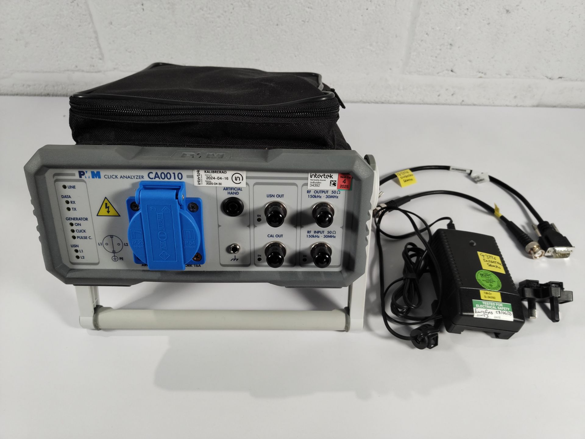 A pre-owned PMM CA0010 click analyzer.