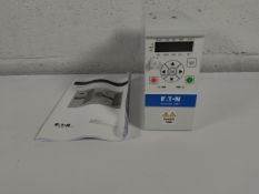 As new Eaton PowerXL DM1 variable frequency drive.