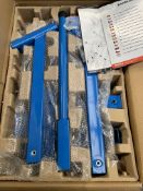 A boxed as new Constands MD4 Blue motorcycle tyre changer.