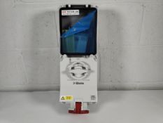 As new Bals CEE Norm Interlocked Wall Socket, 63A, 400V, 3P+N+E (880464-A).