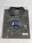 The Open 151st Royal Liverpool golf polo (Large).