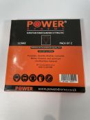 Twelve as new Power Xtreme 115mm diamond cutting discs 115M2.