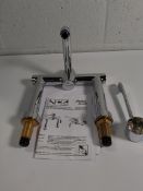 Armitage Shanks Markwik 21+ Panel Mounted Thermostatic Basin Mixer Tap (no original packaging).