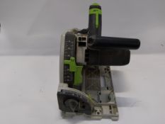 Pre-owned Festool TS55 REQ plunge circular saw 110V. Unit only.