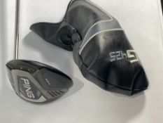 A pre-owned Ping G425 Max driver (right handed).