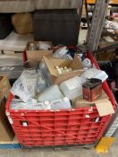 Assorted liquids and related items to include screen wash, multi surface cleaner and disinfectant (s