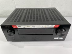 A pre-owned Denon AVC-X6700H Integrated network AV Amplifier (needs repair, see description in image