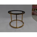 As new Craster BU_RR6302 tilt round riser brass PVD stainlees steel medium 218mm × 180 mm.