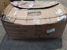 As new Rubbermaid Commercial 3 Shelf Commercial Cart (RCP 3424-88) (stock image).