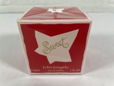 Six boxed as new Lolita Lempicka Sweet eau de parfum, 30ml.