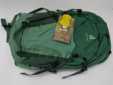 A women's as new Deuter Speed Lite 23 SL seagreen spearmint fit lightweight backpack.