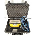 A pre-owned Hydreka heavy-duty velocity current meter measurement instrument with hardcase (BFM 801)
