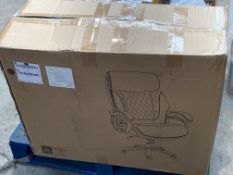 An as new Colamy big and tall office chair.