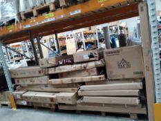A quantity of flat pack furniture/homeware and related items. (three pallets)