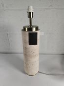 An as new Astley Marinella table lamp (shade not included).