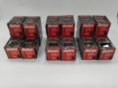 Eighteen boxes of as new Bullet Wood Screws, 6x 5x40mm, 6x 5x30mm, 6x 4x50mm.