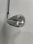 An as new Callaway Opus Black Shadow wedge R/H 56/12S.