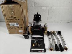 A Salamander CT 3.0 force bar brass twin end universal house pump. Box opened (CTFORCE30TU).