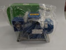 As new Verdelflex rapide peristalic pump R12 Amtecs Motovario with 15m hose.