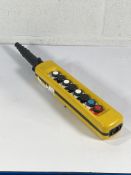 A pre-owned Schneider XAC-A09 crane controller.