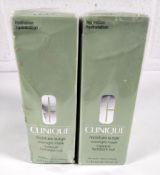 Six Clinique moisture surge overnight masks 100ml, boxed (slightly worn packaging).
