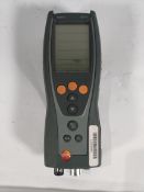 A pre-owned Testo flue gas analyser 327-1 (unit only).
