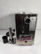 A pre-owned Mussana Pony auto cream machine (sold as seen).